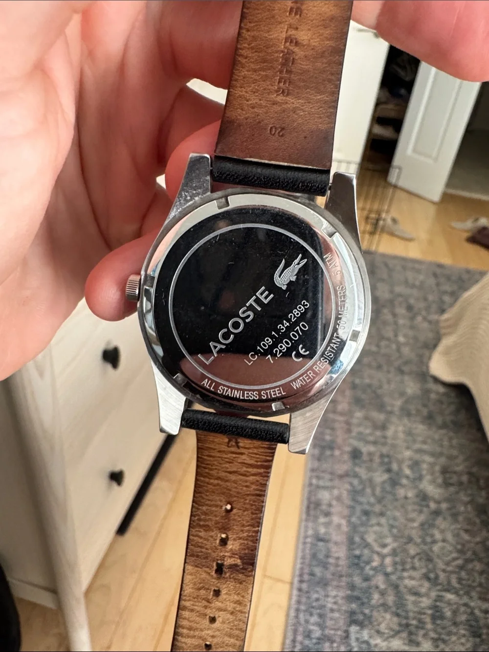 Lacoste wristwatch black